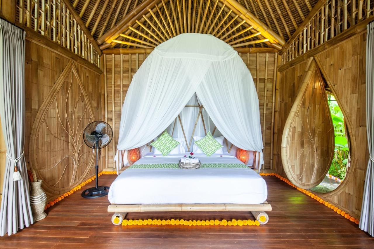 Вилла Balikayanas Bamboo House - Miggiell House Карангасем Экстерьер фото