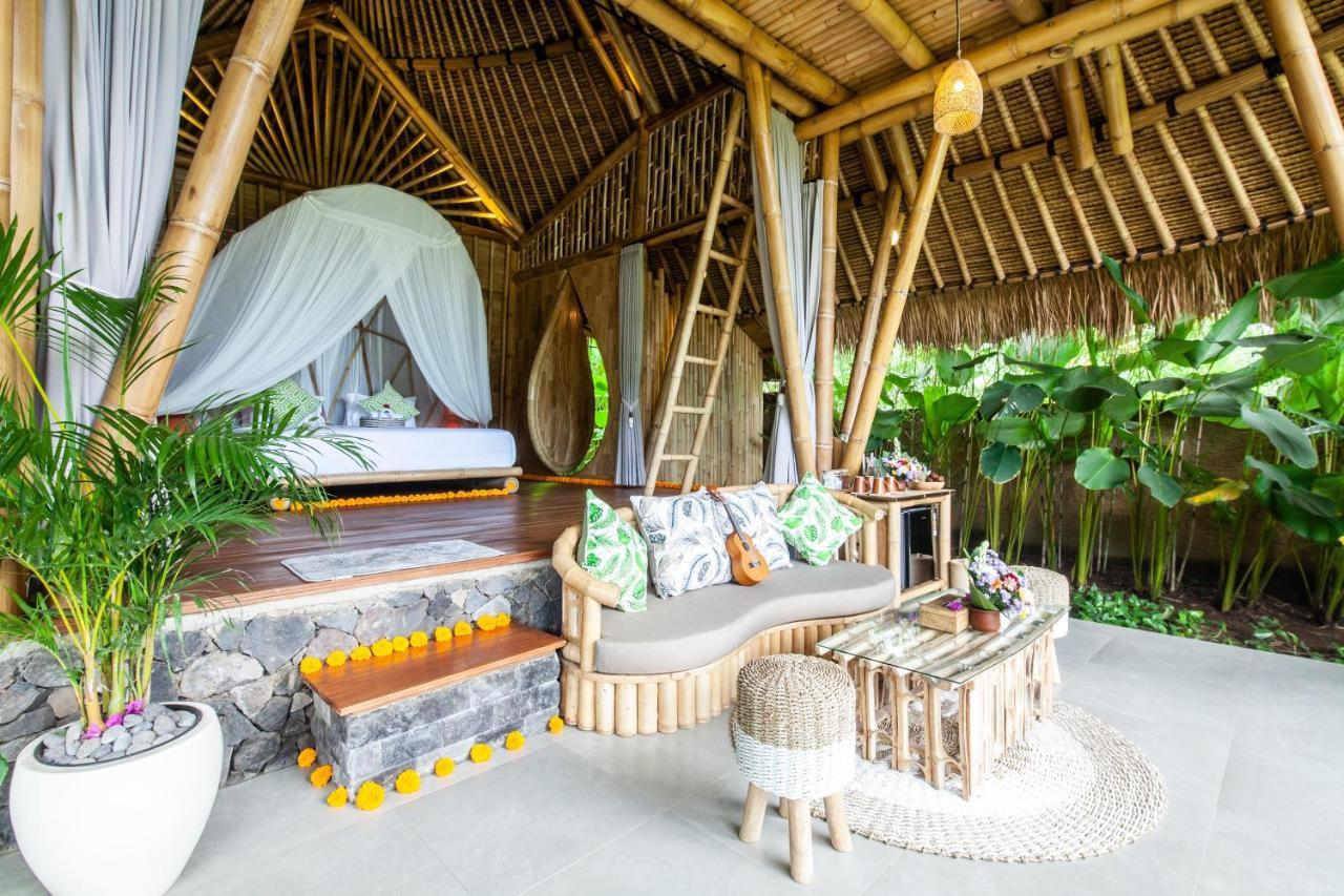 Вилла Balikayanas Bamboo House - Miggiell House Карангасем Экстерьер фото