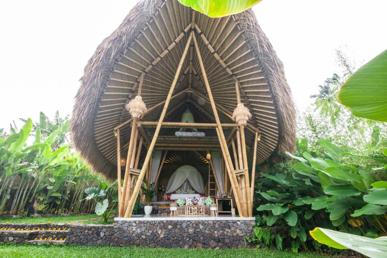 Вилла Balikayanas Bamboo House - Miggiell House Карангасем Экстерьер фото