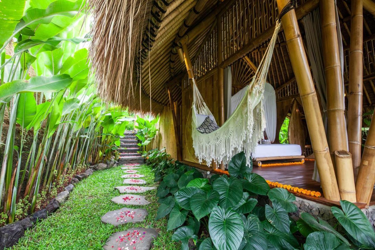 Вилла Balikayanas Bamboo House - Miggiell House Карангасем Экстерьер фото