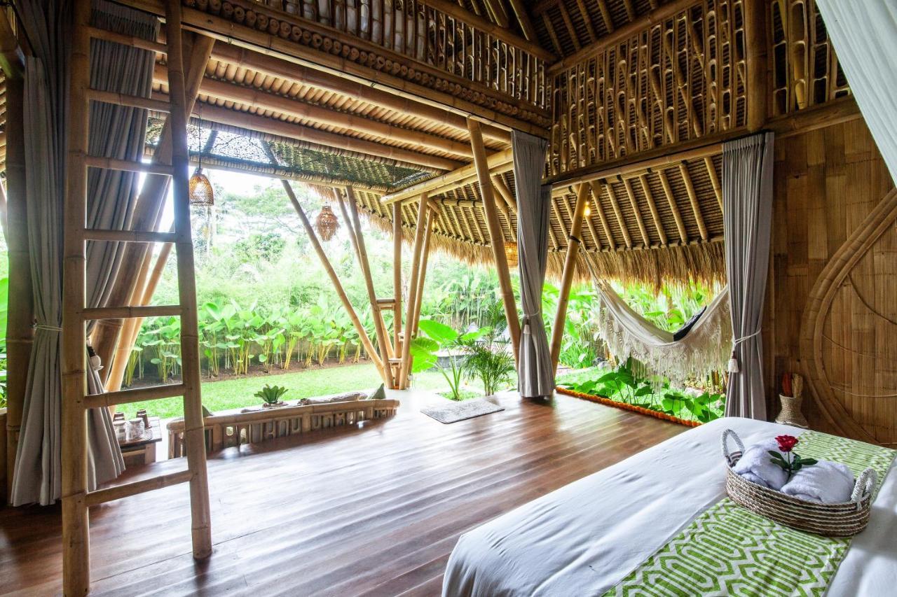 Вилла Balikayanas Bamboo House - Miggiell House Карангасем Экстерьер фото