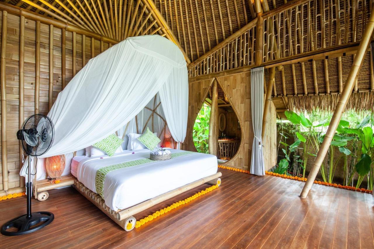 Вилла Balikayanas Bamboo House - Miggiell House Карангасем Экстерьер фото