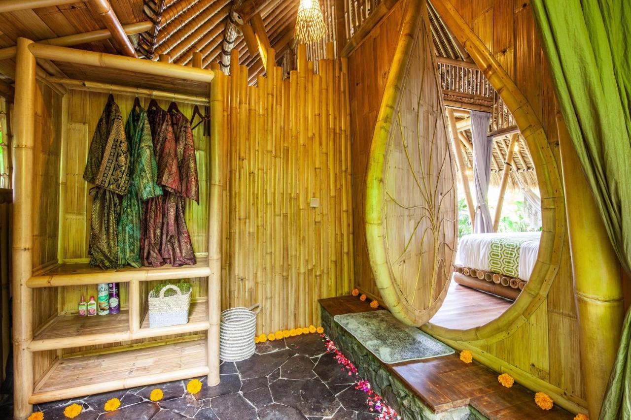 Вилла Balikayanas Bamboo House - Miggiell House Карангасем Экстерьер фото