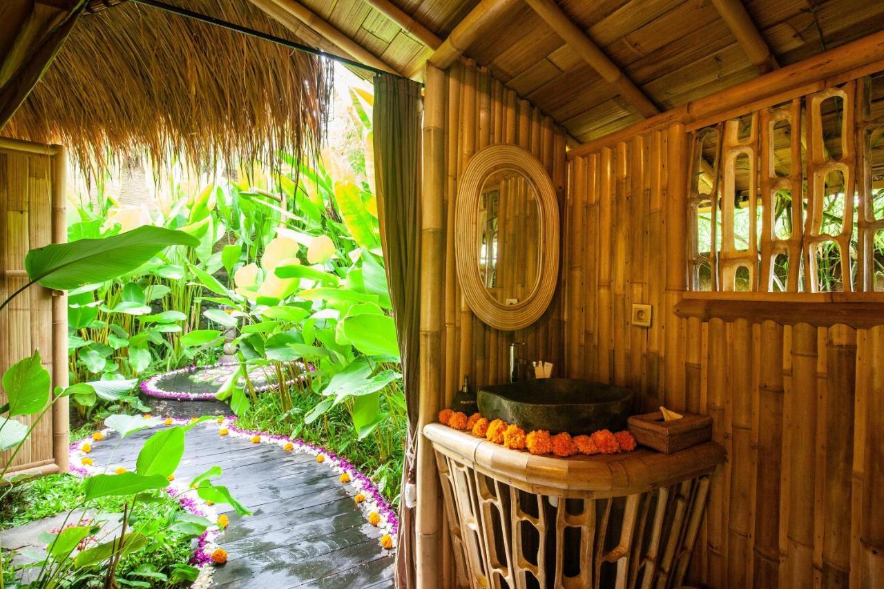 Вилла Balikayanas Bamboo House - Miggiell House Карангасем Экстерьер фото