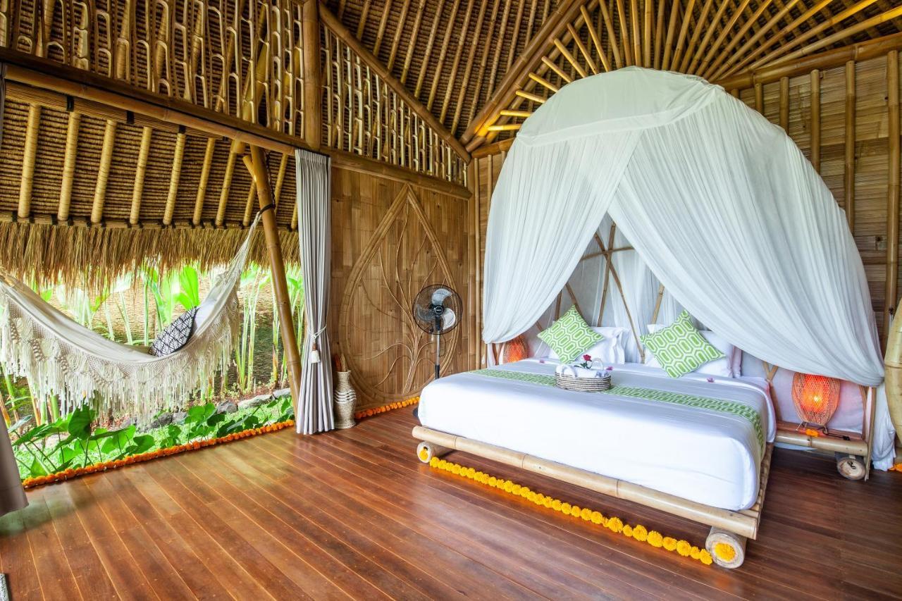 Вилла Balikayanas Bamboo House - Miggiell House Карангасем Экстерьер фото